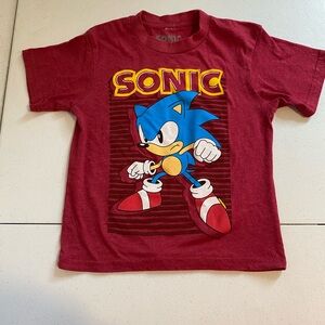 Kids Red Graphic T-Shirt